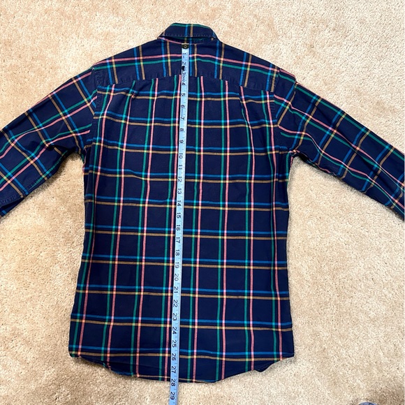 EUC Men’s J. Crew Plaid Button-down XS - Picture 7 of 7